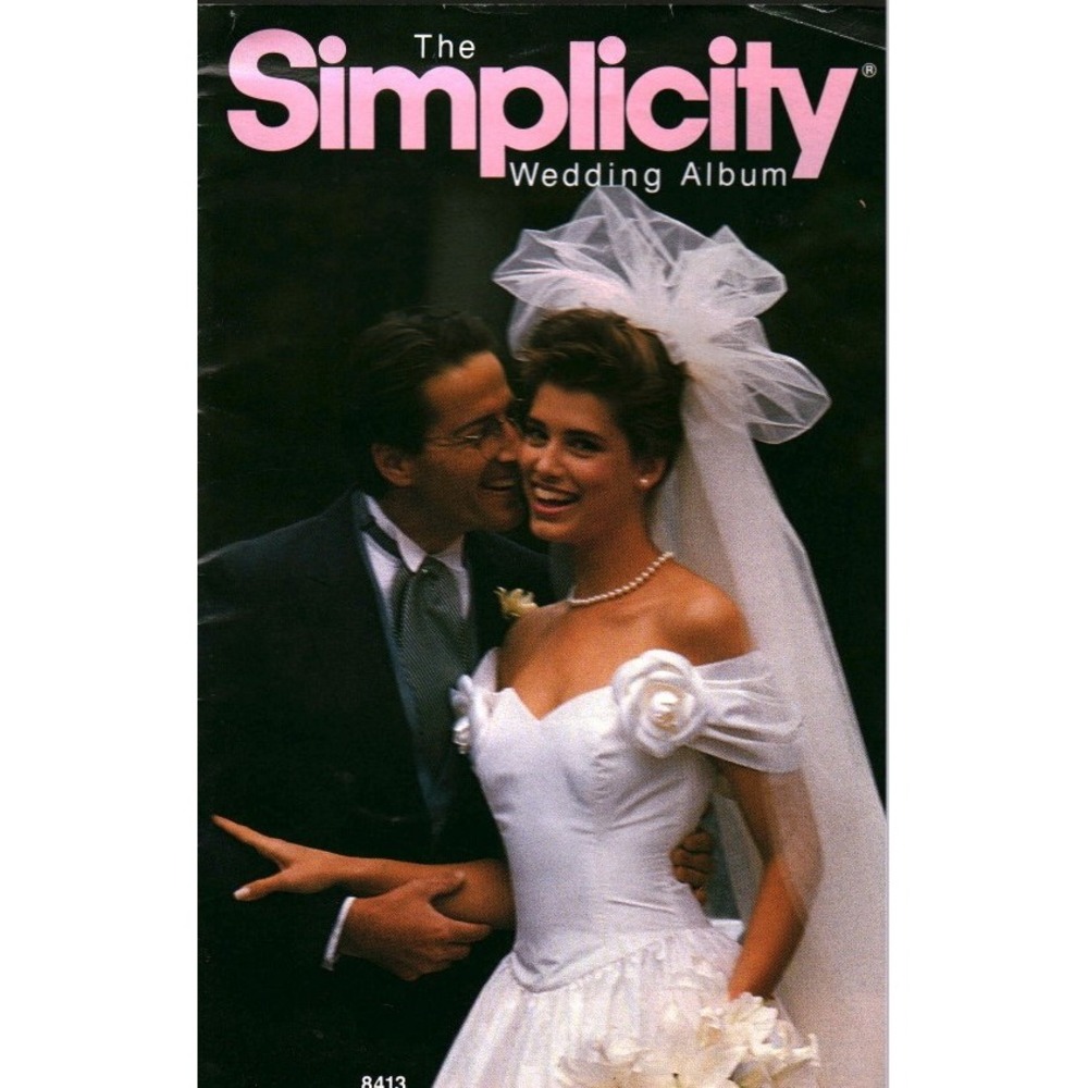 Vintage Simplicity Wedding Album & Style Patterns Bridal Sewing Catalog